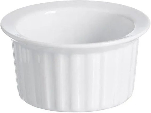 Ritzenhoff & Breker Bianco Auflaufform aus Porzellan, Weiß, rund