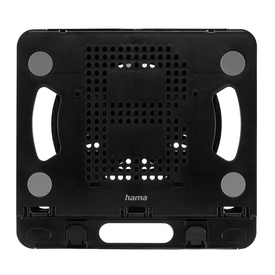 Hama Laptop-Stand Rotation 360 Grad drehbar und 8-stufig neigbar in Schwarz für bis zu 15,6 Zoll - Bild 2