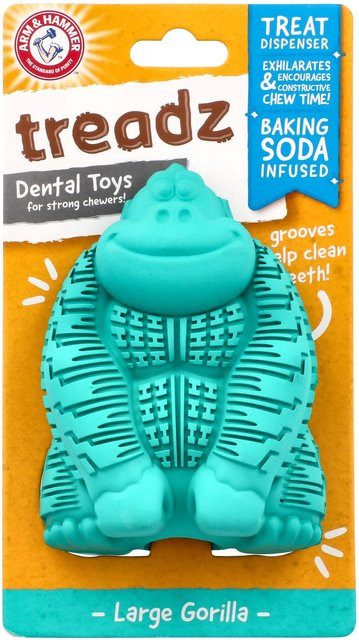 Arm & Hammer Tredz, großer Gorilla, Zahnspielzeug, blue - Bild 1