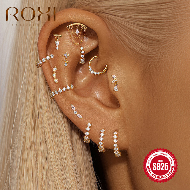 ROXI Ohrringe, 925 Silber, Zirkonia, Damen - Bild 1