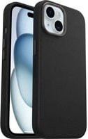 OtterBox Symmetry Handyhülle aus Kaktusleder in Schwarz für iPhone 15, iPhone 14 und iPhone 13 - Bild 1