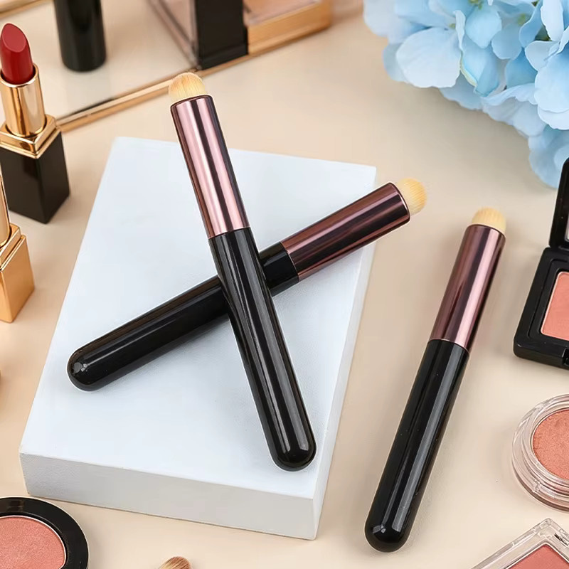 myaokue-up Lippenpinsel-Set, 3-teilig, runder Kopf, weiche Borsten - Bild 3