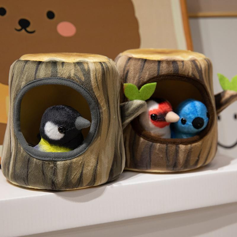 Kidsly Bird into Nest, Plüschtier, 15cm, ab 18 Jahre - Bild 2