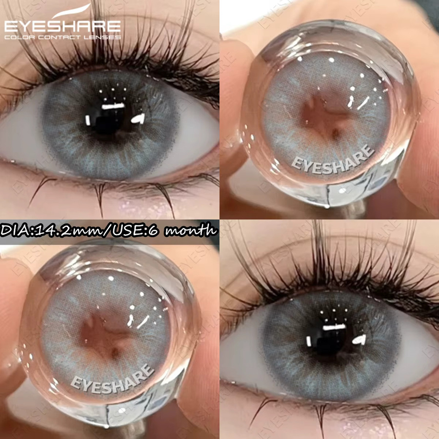 EYESHARE Kontaktlinsen, blau-grau, Unisex - Bild 2