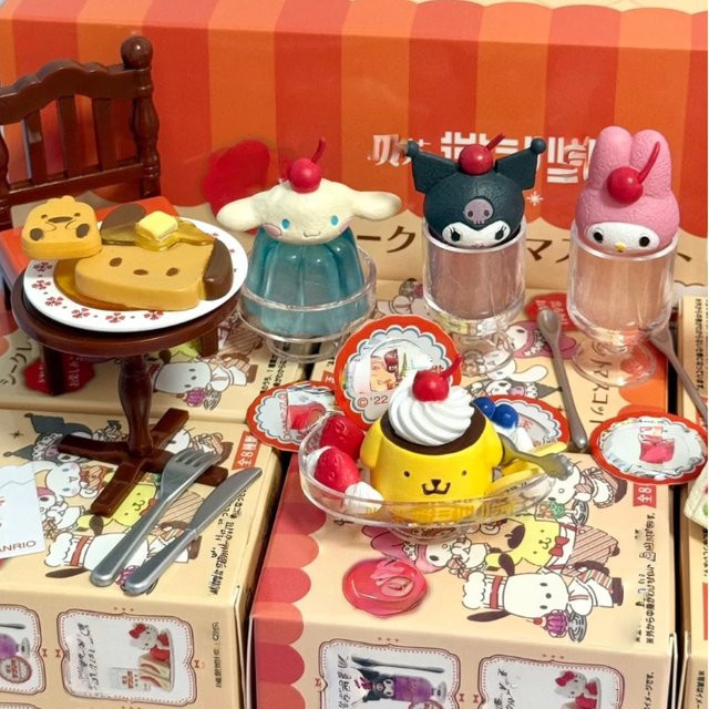 Sanrio Kuromi Retro Coffee Store Blind Box, Actionfigur, Einzelfigur - Bild 1
