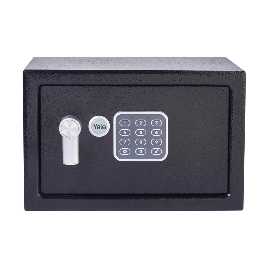 Yale Möbeltresor Value Safe S mit Zahlenschloss und Schlüsselschloss, Schwarz - Bild 2
