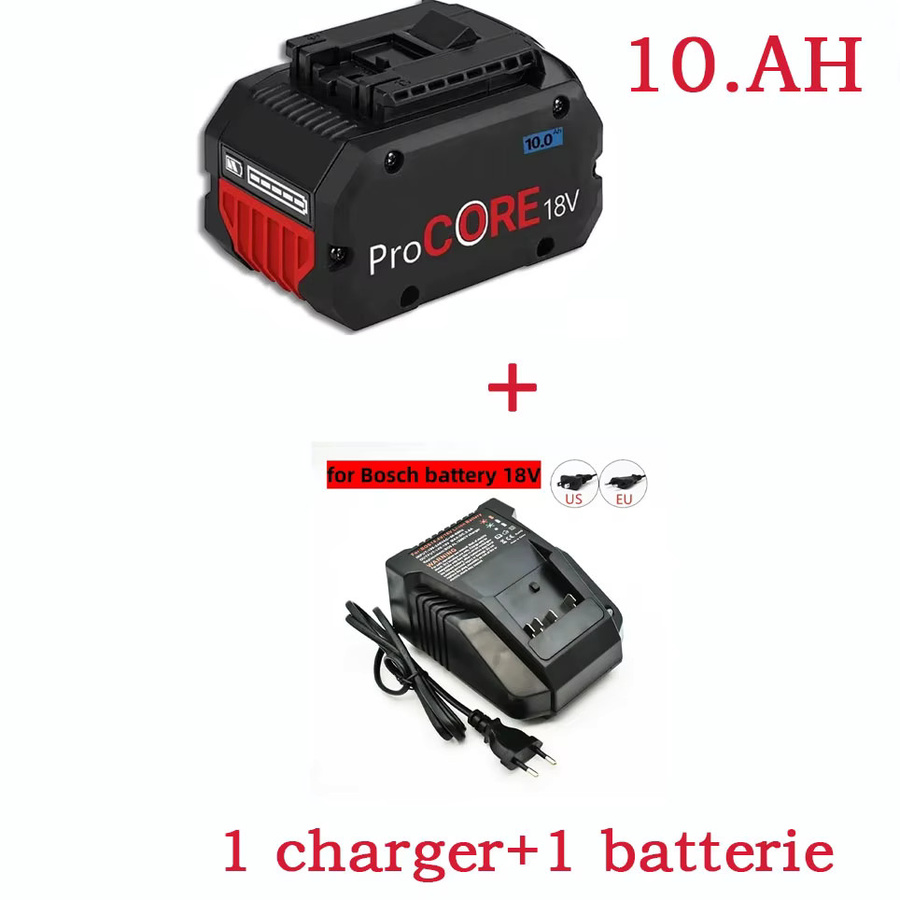 Bosch Pro Core 18V 10,0Ah Lithium-Ionen-Akku GBA18V80 in Schwarz für kabellose Elektrowerkzeuge und Bohrmaschinen - Bild 7