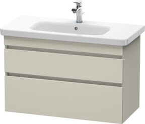 Duravit Waschtischunterschrank DuraStyle in Tau Beige, wandhängend, B/T: 93 x 44,8 cm - Bild 1