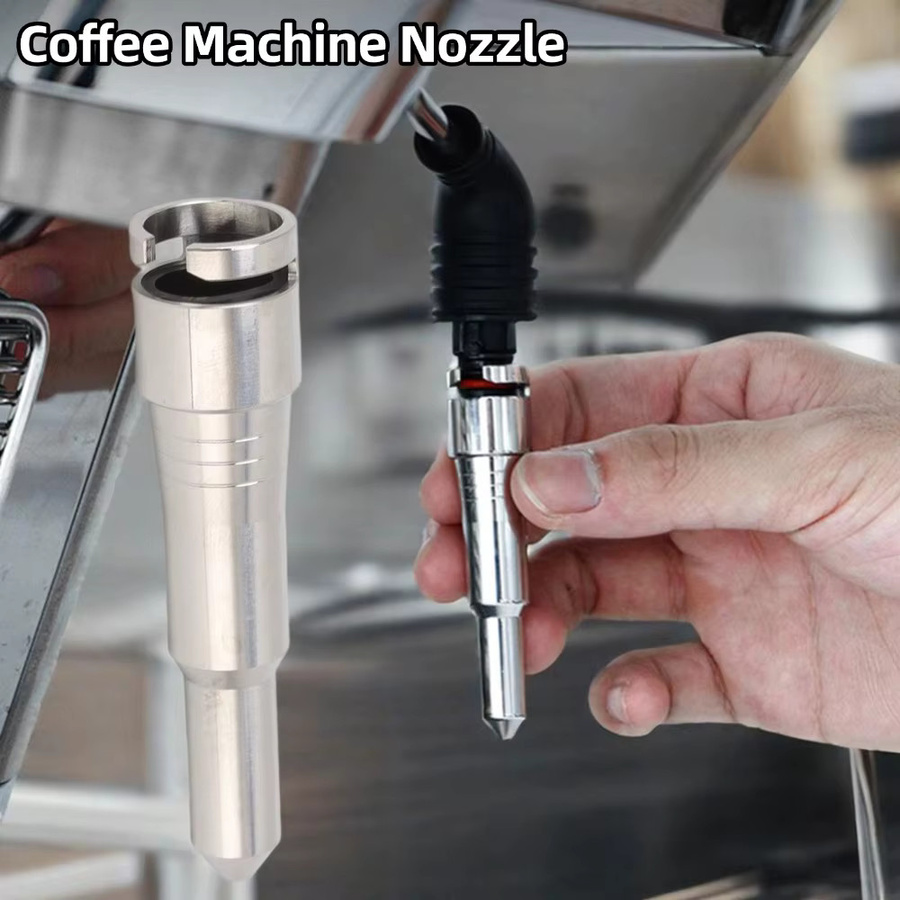 Edelstahl Milchaufschäumer Dampfdüse für Delonghi Dedica Kaffeemaschine in Silber - Bild 3