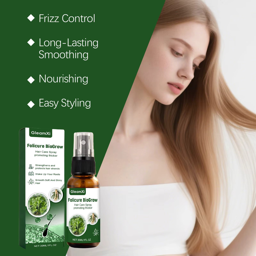 Gleamxi Anti-Frizz-Haarpflegespray, 30 ml, Unisex - Bild 6