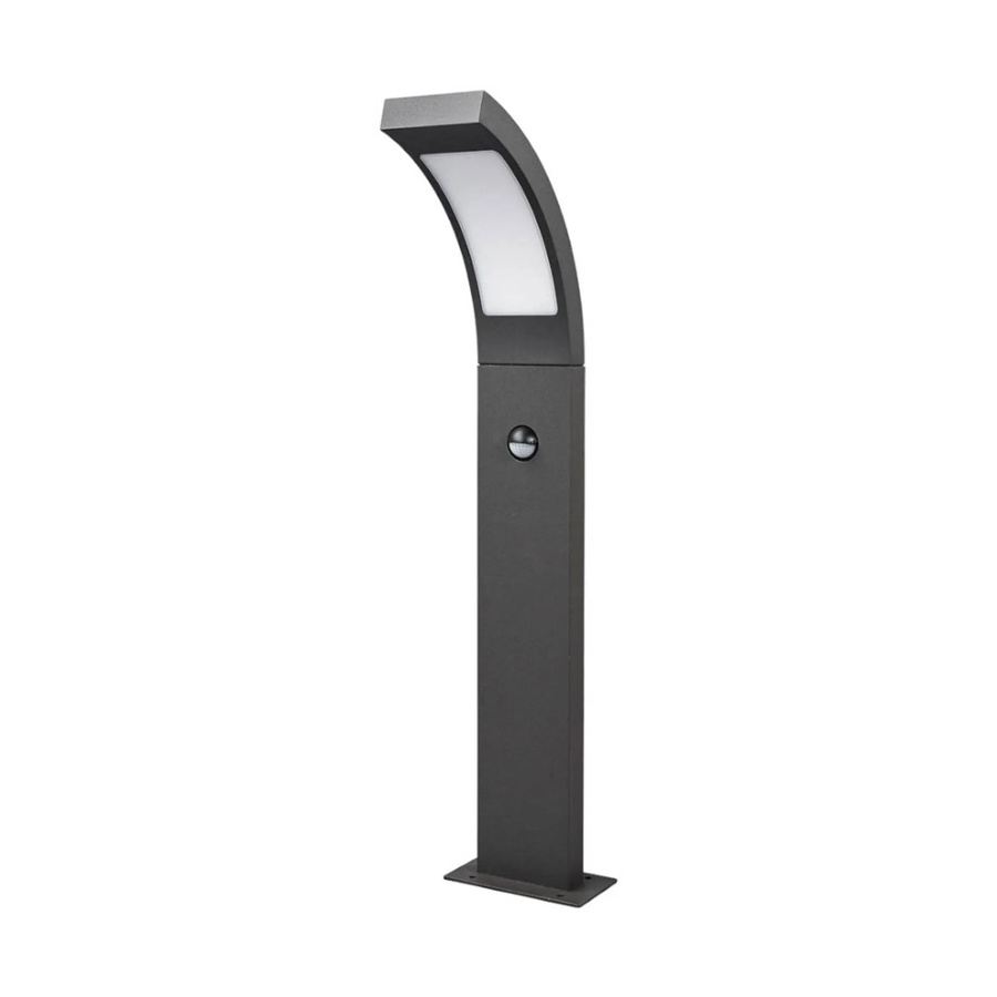Lucande LED Außenleuchte Juvia 9619128 in Schwarz aus Aluminium mit Bewegungsmelder und IP54 Schutz - Bild 2