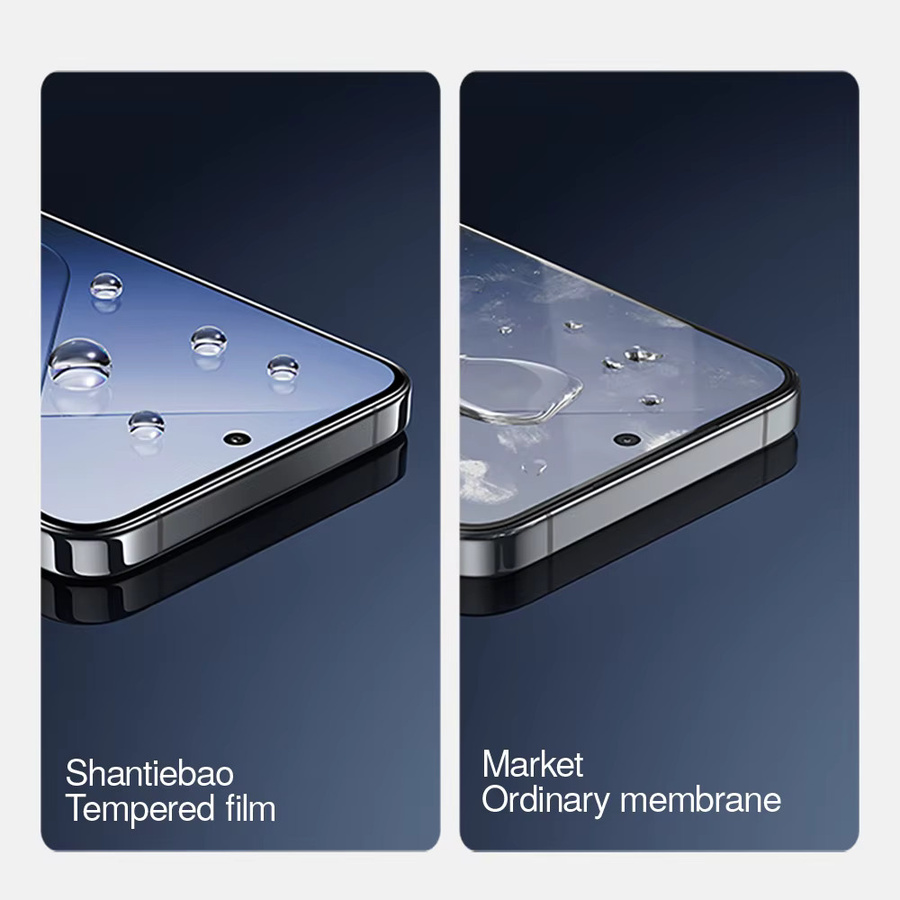 Smart devil Panzerglas Displayschutzfolie für Xiaomi 15, Xiaomi 14t Pro, Mi 14t und Redmi K70 Ultra, transparent, gehärtetes Glas - Bild 4