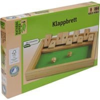 Natural Games Klappbrett Würfelspiel aus Holz ab 5 Jahren - Bild 1