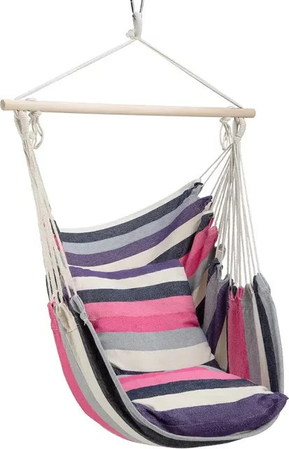 NILS Camp Stuhl NC3107 Brazilian in Pink Multicolour mit Polstern und UV-Beständigkeit - Bild 1