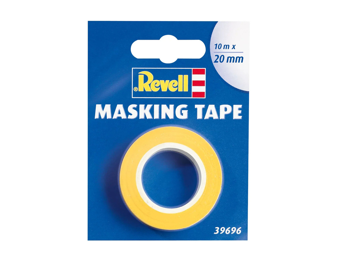 Revell Masking Tape für Profis in Weiß, Grau und Gelb, Breite: 20 mm, Länge: 10 m - Bild 2