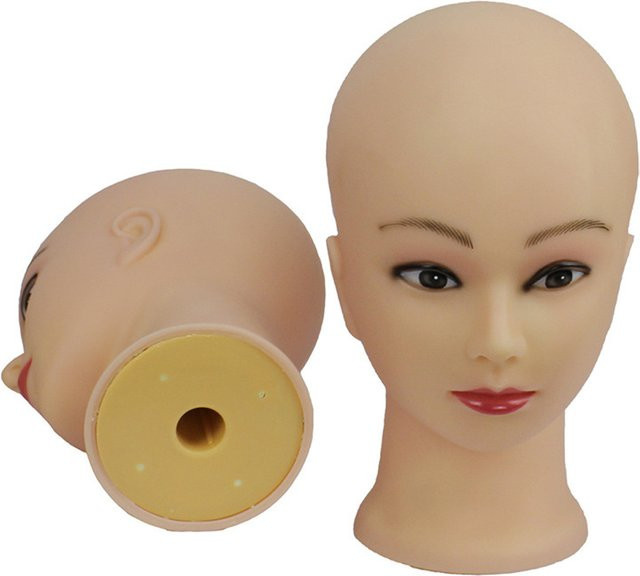Old Street Mannequin Kopf mit Klemme für Perücken, Damen - Bild 1