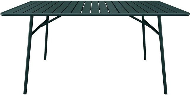 Gartentisch Mirmande von Vente-unique aus Metall in Tannengrün - Bild 1