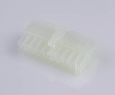 Molex Buchsengehäuse-Kabel in Weiß mit 20 Polen und einem Rastermaß von 4,2 mm - Bild 1