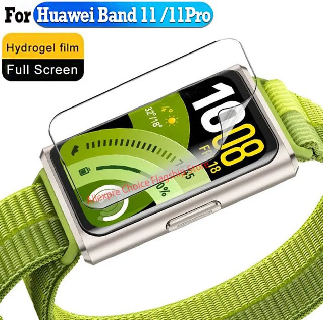 Displayschutzfolie Huawei Band 8 9 10 11 Pro, Hydrogel, transparent - Bild 1