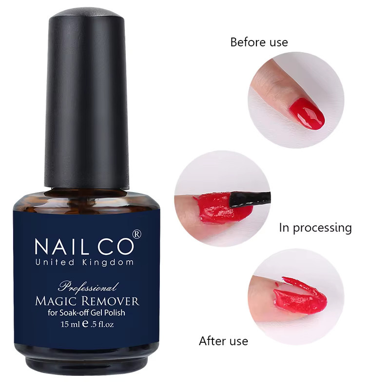 NAILCO Top Base Coat Set, 15 ml, Glänzend, Hema TPO Free - Bild 3