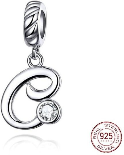 Allbestart Armband Charm, 925 Silber, Buchstabe AZ, Zirkonia, Damen - Bild 1