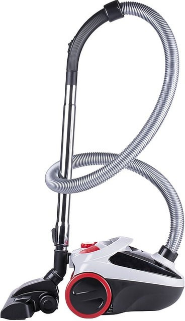 Dirt Devil Staubsauger mit Beutel DD2001, 800W, rot schwarz grau, B/T/H: 25,2 x 25,2 x 32,2 cm - Bild 1
