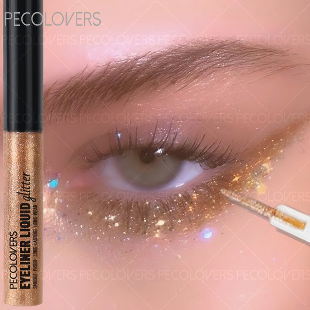 Eyeliner-Stift, flüssig, Metallic, wasserfest - Bild 1