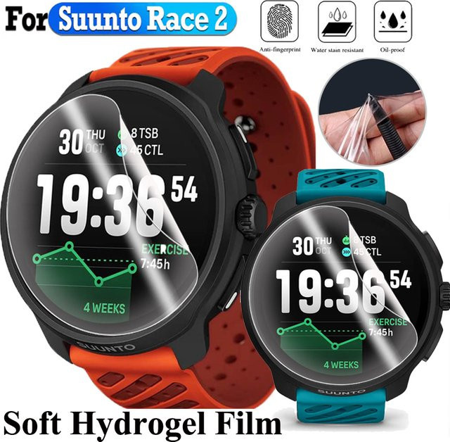 Schutzfolie Suunto Race 2, TPU-Hydrogelfolie, Silikon - Bild 1