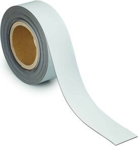MAUL Magnetband weiß beschriftbar, Breite: 5 cm, Länge: 10 m, Dicke: 1 mm - Bild 1