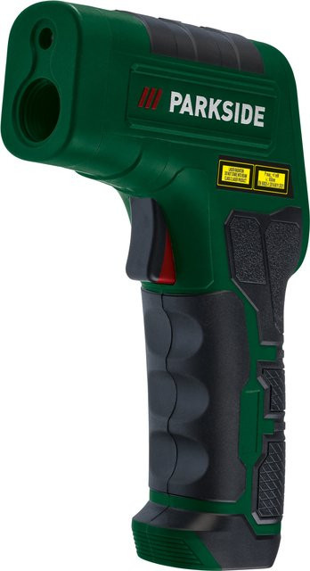 Parkside Infrarot-Temperaturmessgerät PTI 380 C2 mit farbiger Anzeige und Hinweiston in Grün - Bild 1