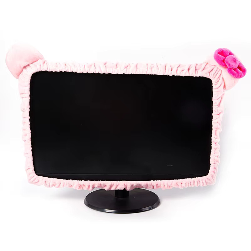 Staubdichte Monitor-Schutzhülle für Notebook und Computer in Pink - Bild 3