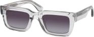 Chimi 05.2 Sonnenbrille, Vollrand, quadratisch, Kunststoff, Unisex, grey - Bild 1