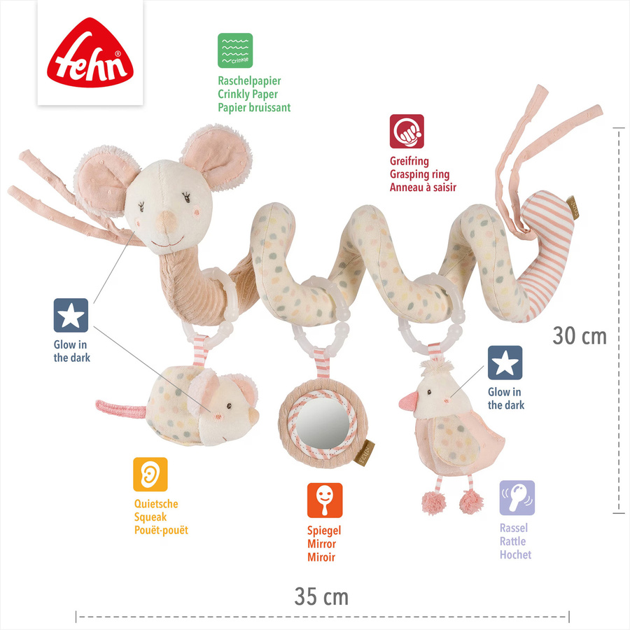 Fehn Spielspirale Maus ab Geburt - Bild 2