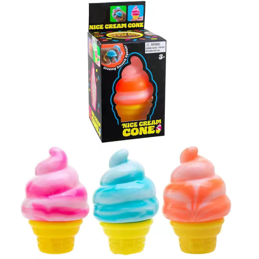 Needoh Eiscreme, Knet-Spaß-Stressabbau-Spielzeug, ab 3 Jahren - Bild 3