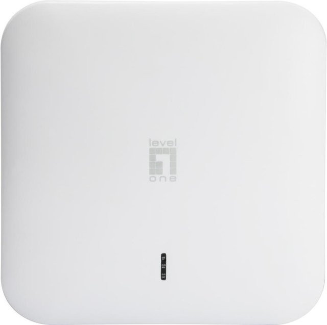 LEVELONE WAP-8123 Managed PoE WLAN-Access-Point für Decke oder Wand, Dual Band, 1200 Mbit/s, MU-MIMO, Weiß - Bild 1