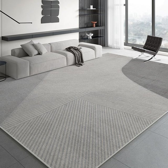 Lodestar Teppich Modern Geometric in Grau, B/T: 160 x 80 cm - Bild 1