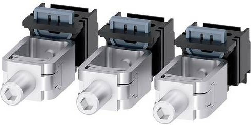 Siemens 3VA9163-0JA12 Leistungsschalterzubehör in Silber, B/H/T: 18,4 x 22,3 x 42,6 mm - Bild 1