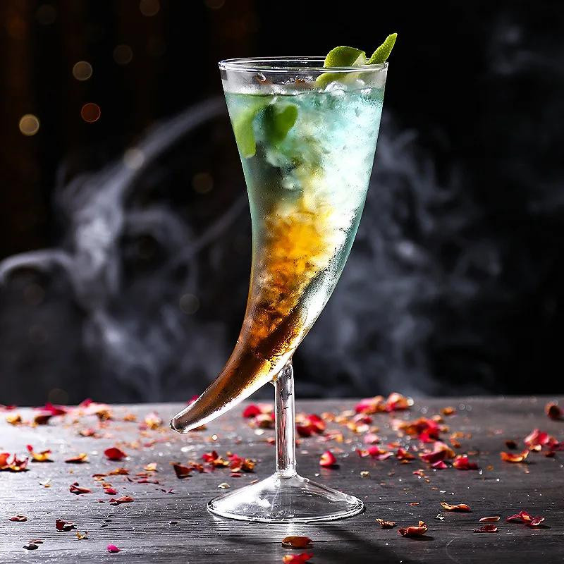 Mondstil Kreativglas Molekular Rauchige Persönlichkeit Cocktailglas transparent - Bild 1