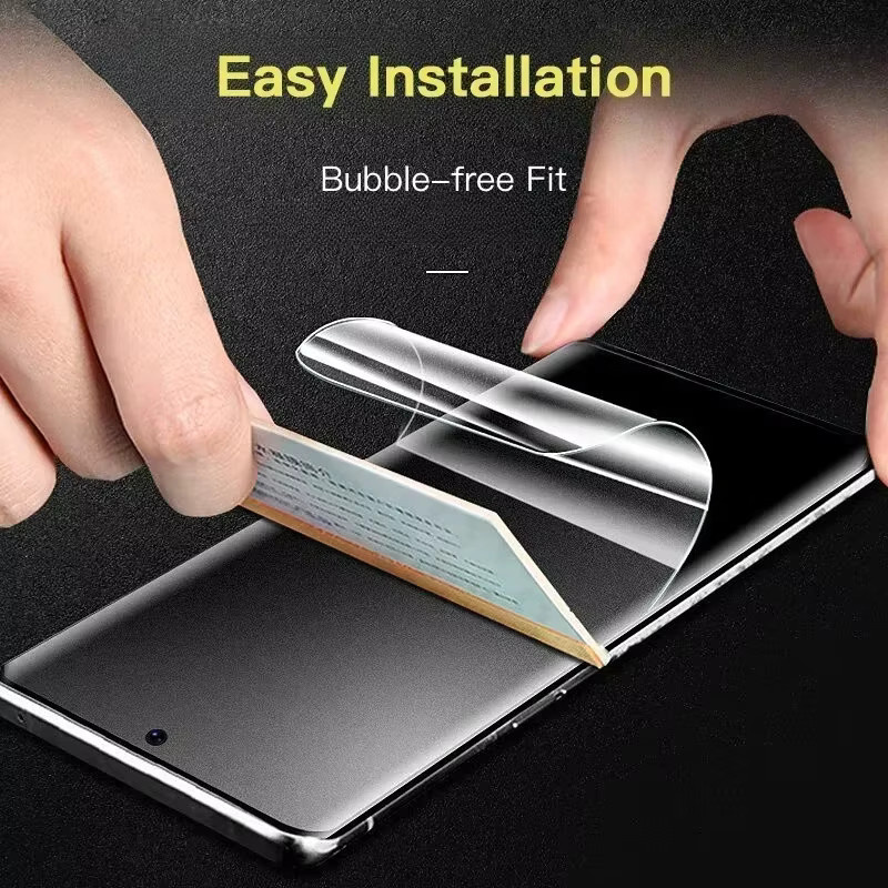 Matte Hydrogel-Displayschutzfolie für Samsung Galaxy S25 S24 S23 S22 S21 S20 Ultra Plus FE Edge in Transparent - Bild 2