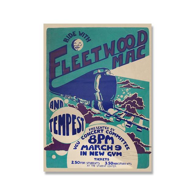 Fleetwood Mike Poster Retro Pop Musik Album Leinwandmalerei Nordic Moderne Wohnkultur Kunstdruck, Breite: 30 cm, Höhe: 40 cm, Rahmenlos - Bild 3