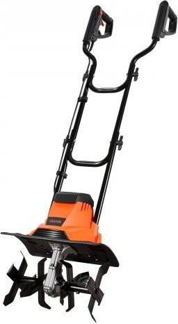 VEVOR Elektro Bodenhacke 1200W mit 36 cm Arbeitsbreite und 22 cm Arbeitstiefe, Gartenfräse und Kultivator mit Stahlzinken und klappbarem Führungsholm für die Gartenpflege - Bild 1