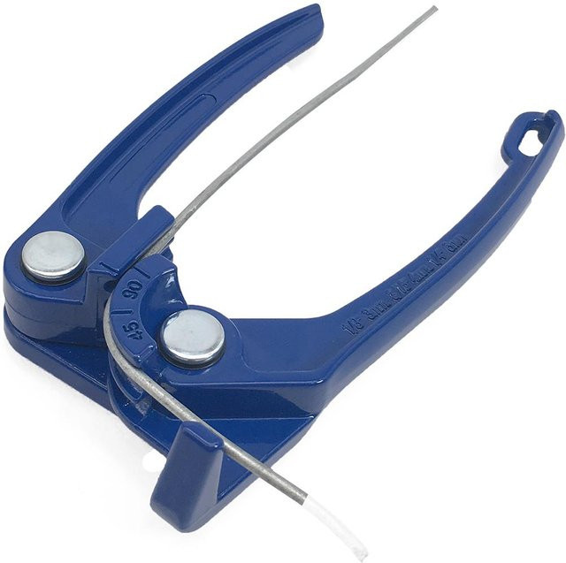 Shoemst 3 in 1 Rohrbieger aus Aluminium in Blau - Bild 1