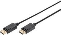 Digitus DisplayPort Anschlusskabel Full HD 1080p Schwarz - Bild 1