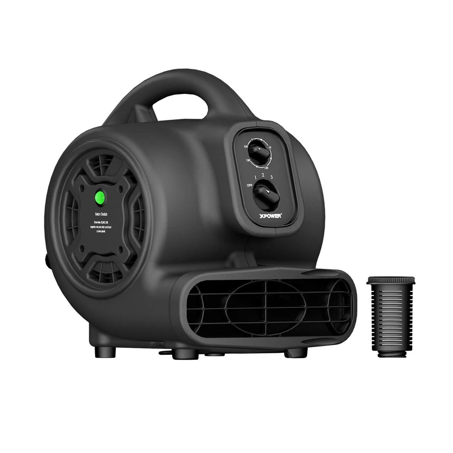 Xpower P-250NT Duftluftbeweger mit Negativem Ionengenerator und Timer in Schwarz - Bild 2