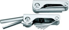 Gedore SCL 42-90A Winkelschraubendreher-Satz im Clip, 9-teilig, Farbe: Silber - Bild 1