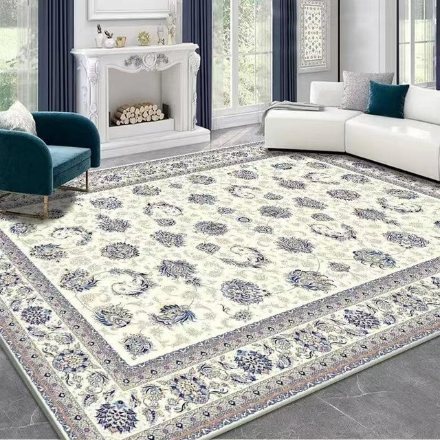 BC-Warm Home Teppich im persischen Stil mit Kristallflor, mehrfarbig, B/T: 140 x 200 cm - Bild 1