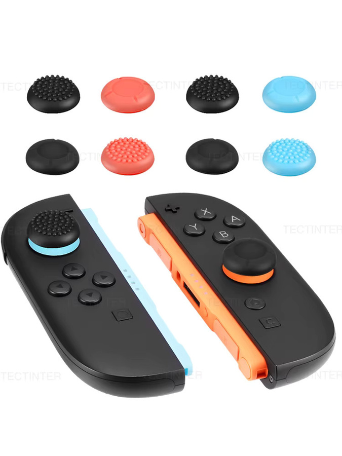 YECKTEGJ Transparente Daumenkappen für Nintendo Switch 2, PS4, PS5 und Xbox One als analoge Thumbstick-Abdeckung für deine Controller - Bild 5