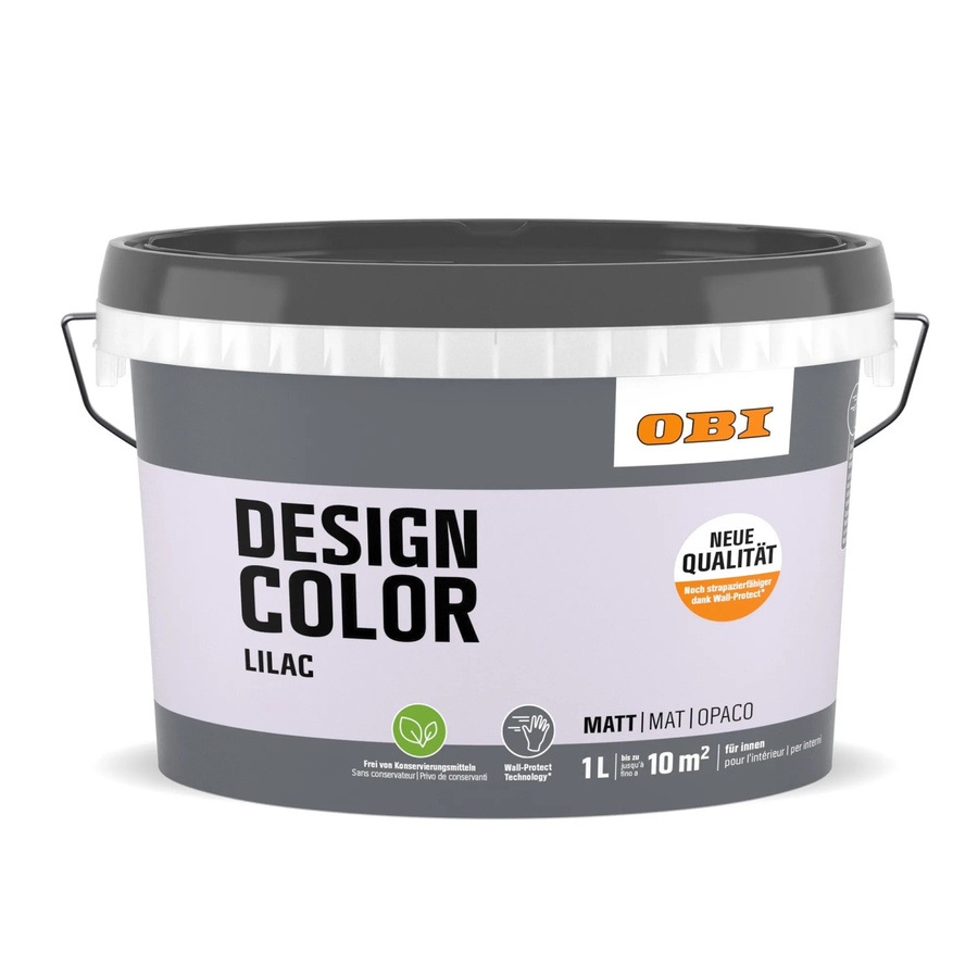 OBI Design Color Dispersion Wandfarbe Lila Wasserbasiert - Bild 2