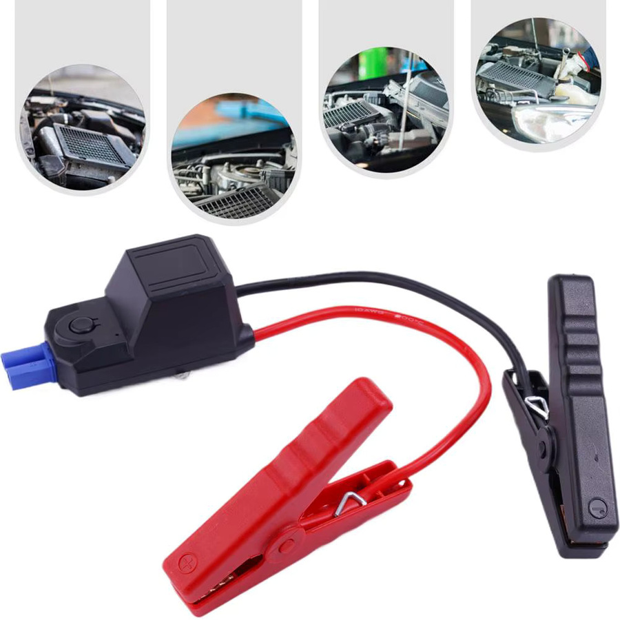 EC5 Krokodilklemmen-Verbinder in Rot für Auto und LKW zur Starthilfe und als Notfall-Batteriekabelklemmen - Bild 3