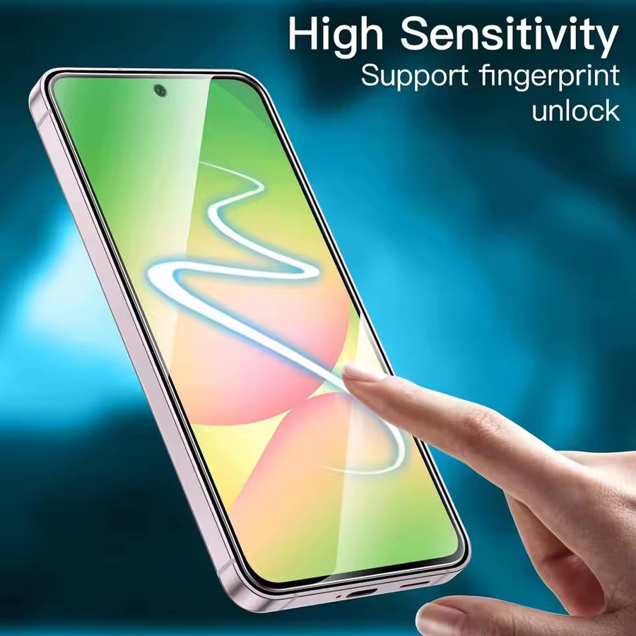 3er-Set gehärtetes Glas Display Schutzfolie für Samsung Galaxy A56 A36 A26 A15 A24 A14 A52 A13 A16 A25 A33 A34 A35 A53 A54 A55 5G in Transparent - Bild 3